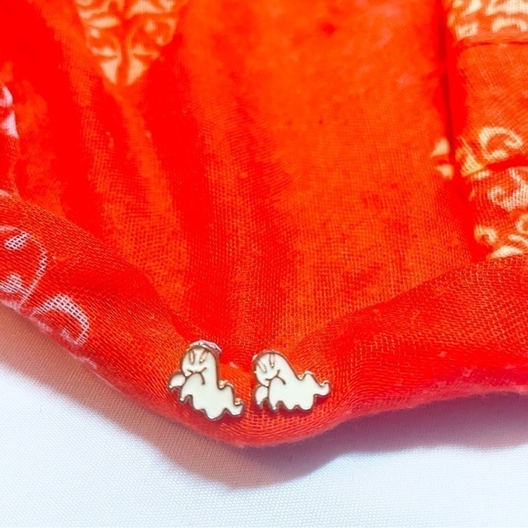 NWOT - Ghost Girls Earrings - Halloween, Cute, Festival, Party, Mardi Gras - Picture 4 of 5